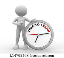 Time to learn Time to learn