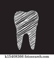 Tooth graphic for dentist Tooth graphic for dentist