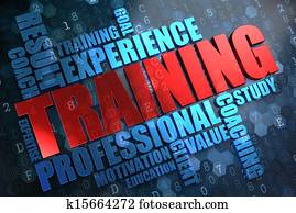 Training. Wordcloud Concept. Training. Wordcloud Concept.