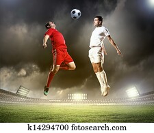 Two football player Two football player