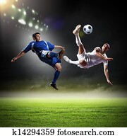 Two football player Two football player