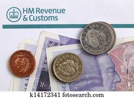 UK tax paper and cash