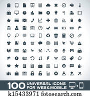 Universal Icons For Web and Mobile