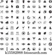 vector icons food and drink vector icons food and drink