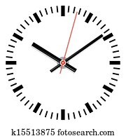 vektor, ziffernblatt vektor, ziffernblatt