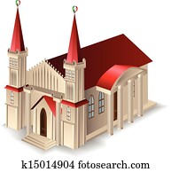 vieille église, bâtiment