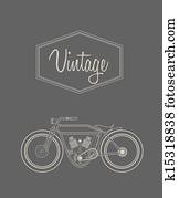 Vintage bike Vintage bike