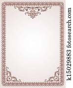 Vintage frame Vintage frame