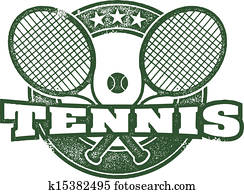 Vintage Tennis Vector Design Vintage Tennis Vector Design