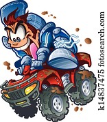 wildes, atv, quad, reiter wildes, atv, quad, reiter