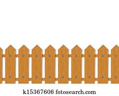 Wooden fence, seamless pattern for your design Wooden fence, seamless pattern for your design