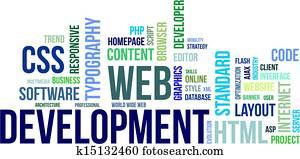wort, wolke, -, webentwicklung wort, wolke, -, webentwicklung