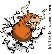 zornige, stier zornige, stier