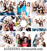 βουλή, κολάζ