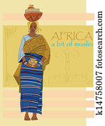 אישה אפריקנית