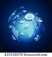 גלובלי, קשירת קשרים