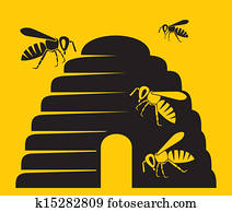 דבורות, ו, כוורת, איקון