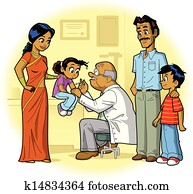 הודי, רופא של משפחה, בקר