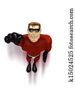 לטוס, גיבור על