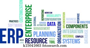 מילה, ענן, -, erp