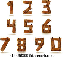 מעץ, מספרים