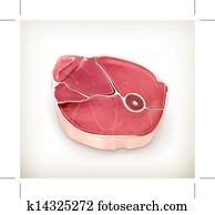 סטייק, בשר, וקטור