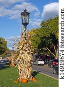 סתו, קטע של רחוב