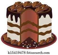 עוגה של שוקולד