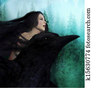 פנטזיה, אישה, ו, קרקר