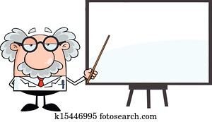 פרופסור, להציג, ב, a, עלה