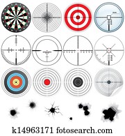 קבע, של, פרט, כוונת, ו, מטרות