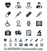 שירותי בריות, איקונים