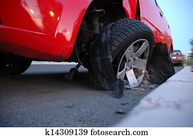 תאונה של מכונית