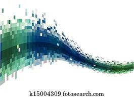 תקציר, נחל של נתונים, וקטור