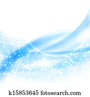 תקציר, רקע כחול קל