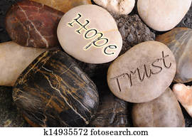 希望, そして, trust.