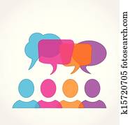 社會, 媒介, 网絡, 演說, 氣泡