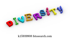 3d concept of diversity