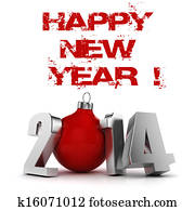 3d Happy New Year 2014 ! 3d Happy New Year 2014 !
