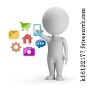 3d small people - choice of applications