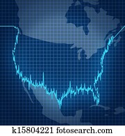 americano, mercado conservado estoque
