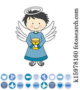 Angel on a cloud Angel on a cloud