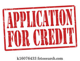 Application for credit stamp Application for credit stamp