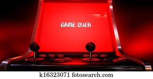 Arcade Game Game Over