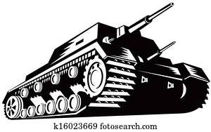 Army Tank Retro Army Tank Retro