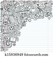 Back to School Ink Notebook Doodles Back to School Ink Notebook Doodles
