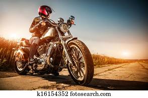 Biker girl Biker girl