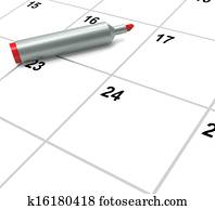 Blank Calendar Shows Appointment Schedule Or Event Blank Calendar Shows Appointment Schedule Or Event
