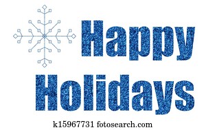 blue glitter happy holidays blue glitter happy holidays