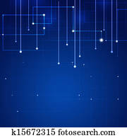 Blue Technology Background Blue Technology Background